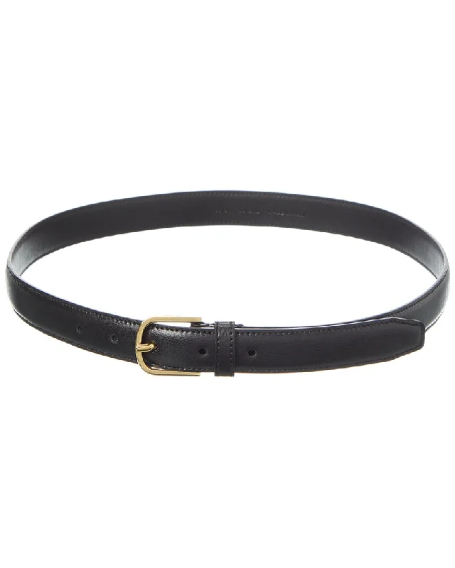 Toteme Stitch Detail Leather Belt