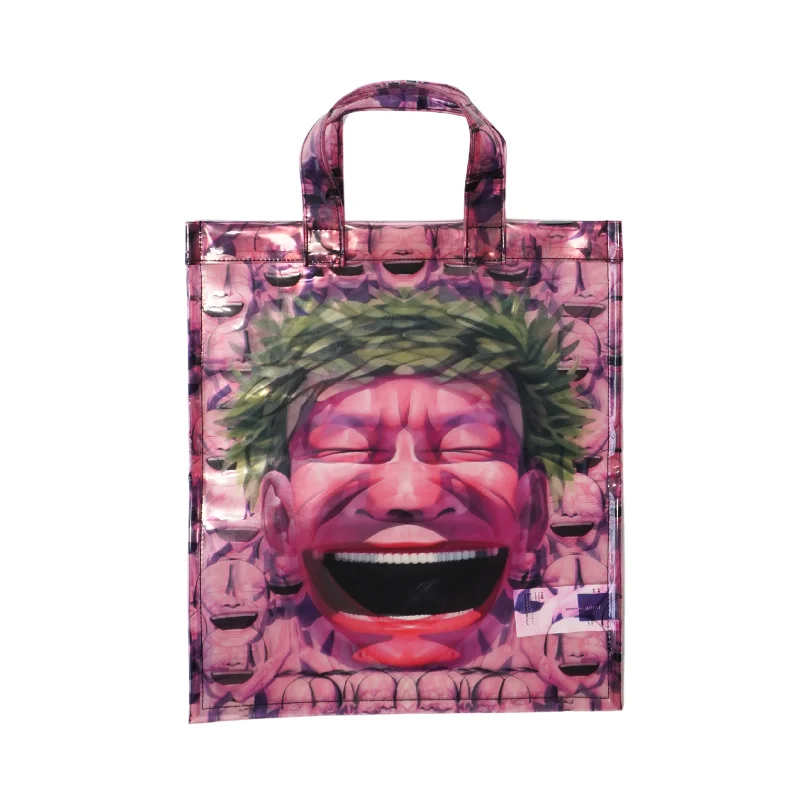 Comme Des Garcons x Yue Minjun PVC Tote Bag