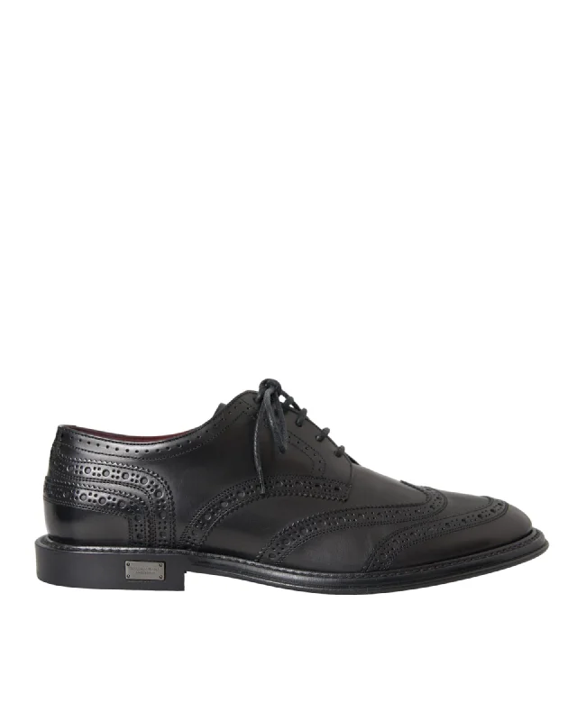 Dolce & Gabbana  Brogue Leather Oxford Shoes