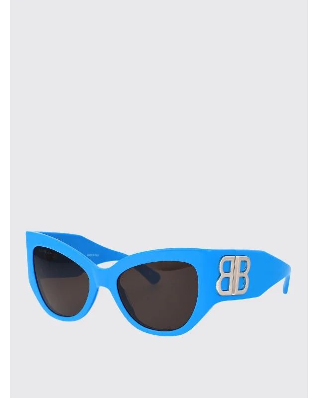 Balenciaga BB0322S Cat Eye Sunglasses Women Blue