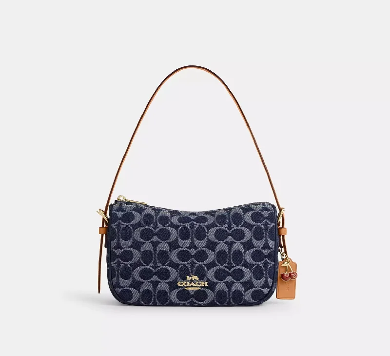 Coach Kailey Shoulder Bag In Signature Denim Natural 