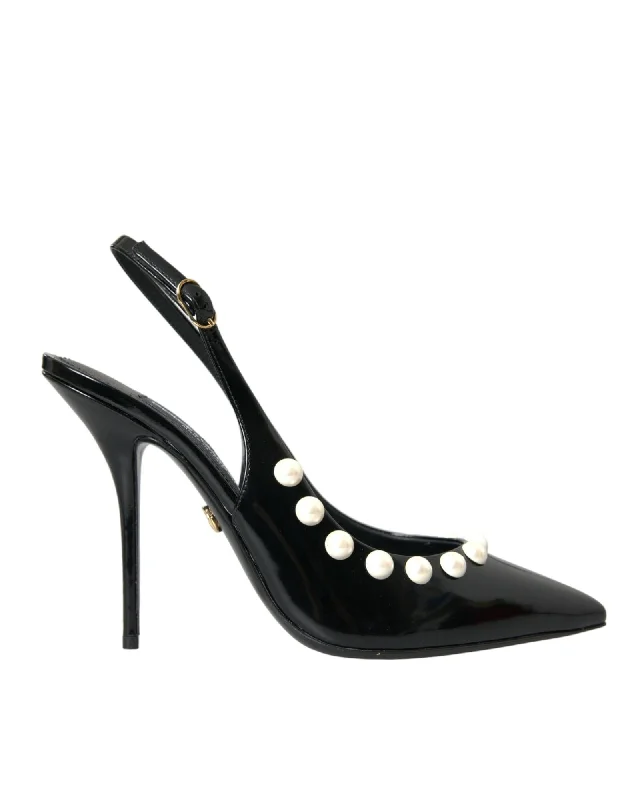 Dolce & Gabbana  Pearl Slingback Pumps