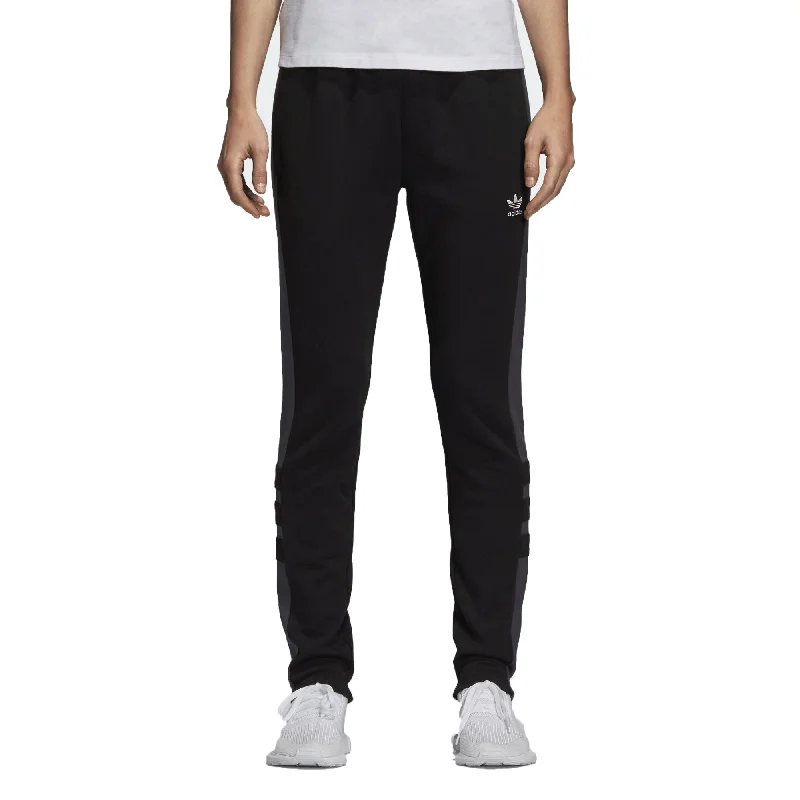 Adidas Originals Women's Athletic Sportswear Track Pants Black/White