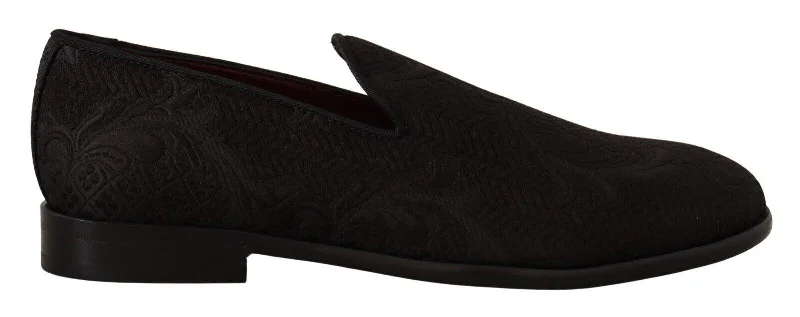 Dolce & Gabbana  Brogue Loafers Black