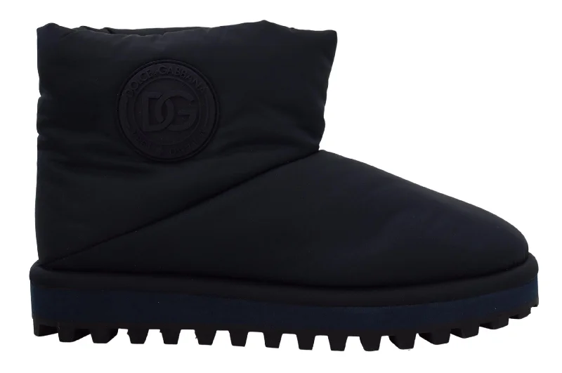 Dolce & Gabbana  DG Puffy Boots - Black
