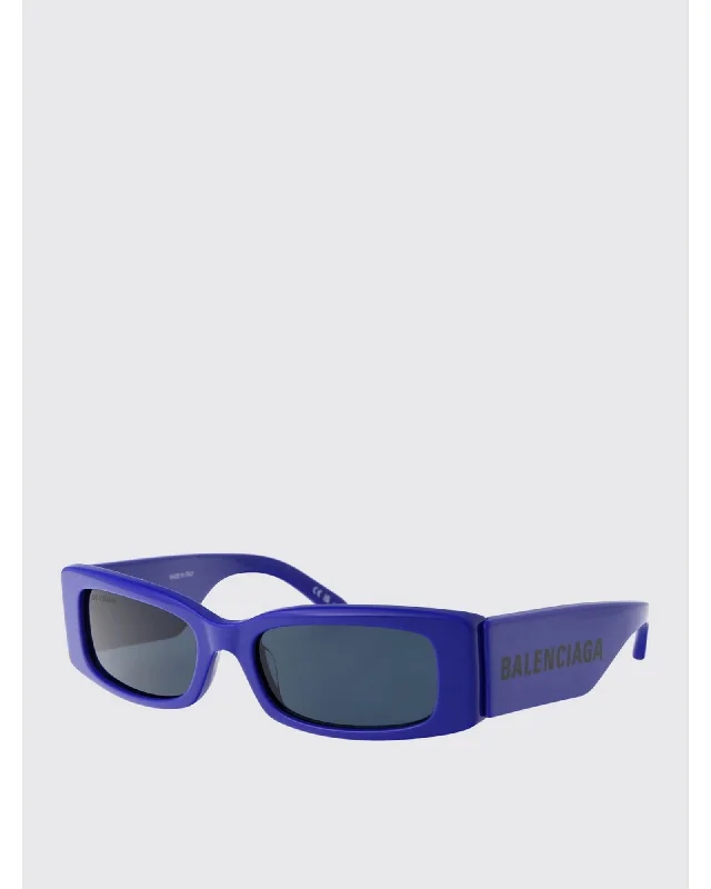 Balenciaga BB0260S Sunglasses Rectangular Frame Women Blue