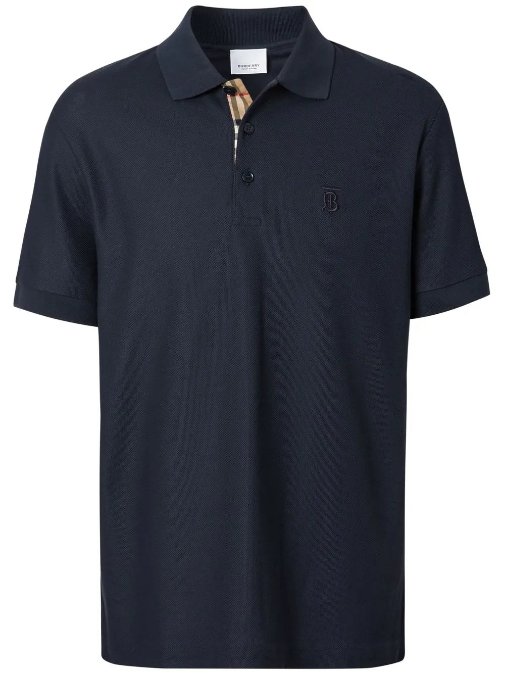 Burberry Monogram Polo Shirt Navy Blue
