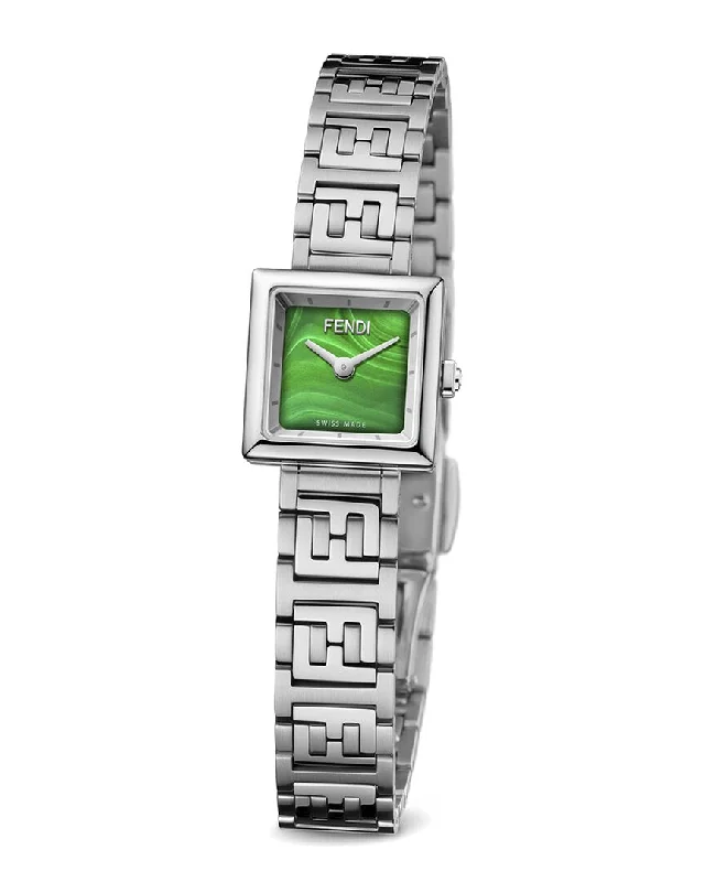 Fendi Women's Forever Fendi Square Diamond Watch