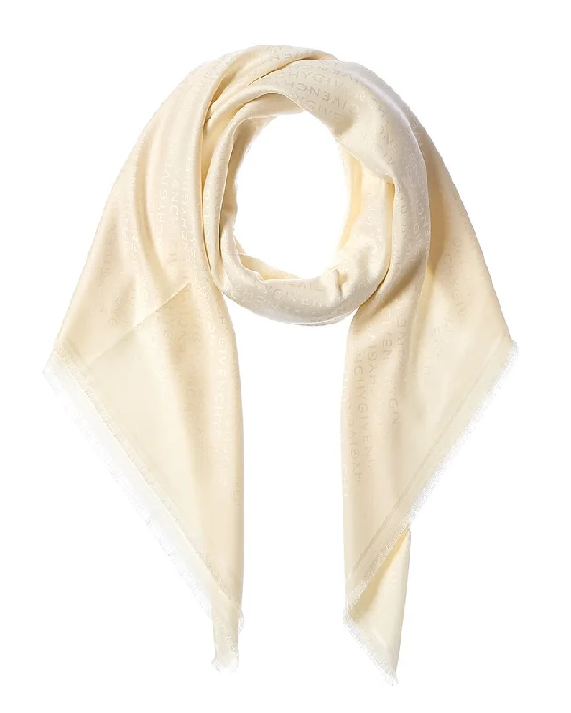 Givenchy Silk & Wool-Blend Scarf