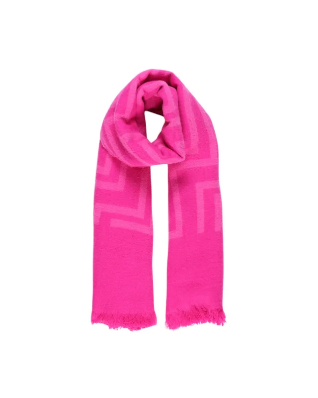 Only Geometric Pattern Scarf Winter Accessory