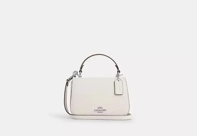Coach Lysa Top Handle Bag  Chalk 