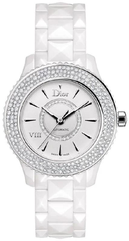 Christian Dior VIII White Ceramic Women's Watch CD1245E5C001