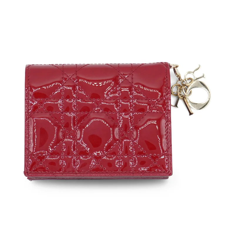 Christian Dior 'Mini Lady Dior Gardenia' Wallet