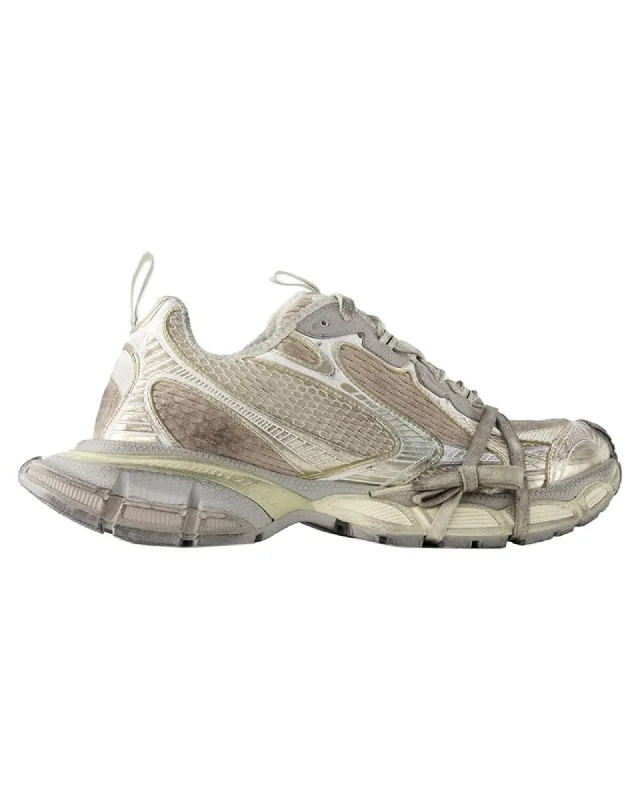 Balenciaga Track Cleats Beige Casual Sneakers Women Brown | Beige