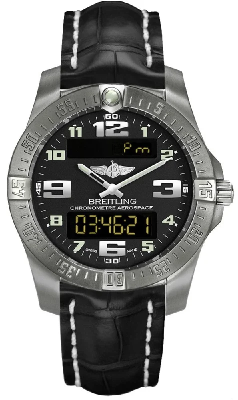 Breitling Professional Aerospace Evo Titanium 43mm Men's Watch E7936310/BC27-744P