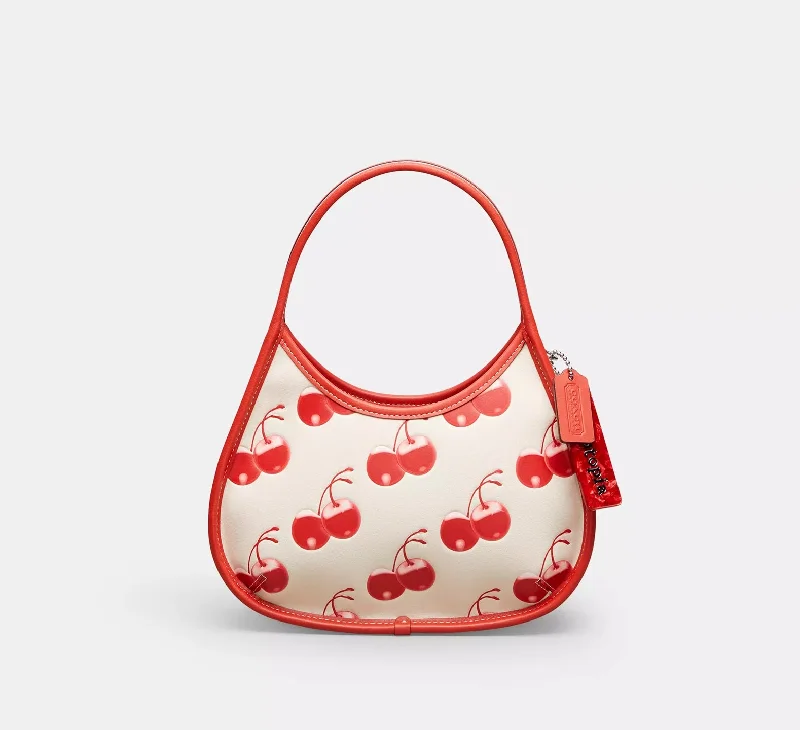 Coach Ergo Bag In topia Leather With Cherry Print 