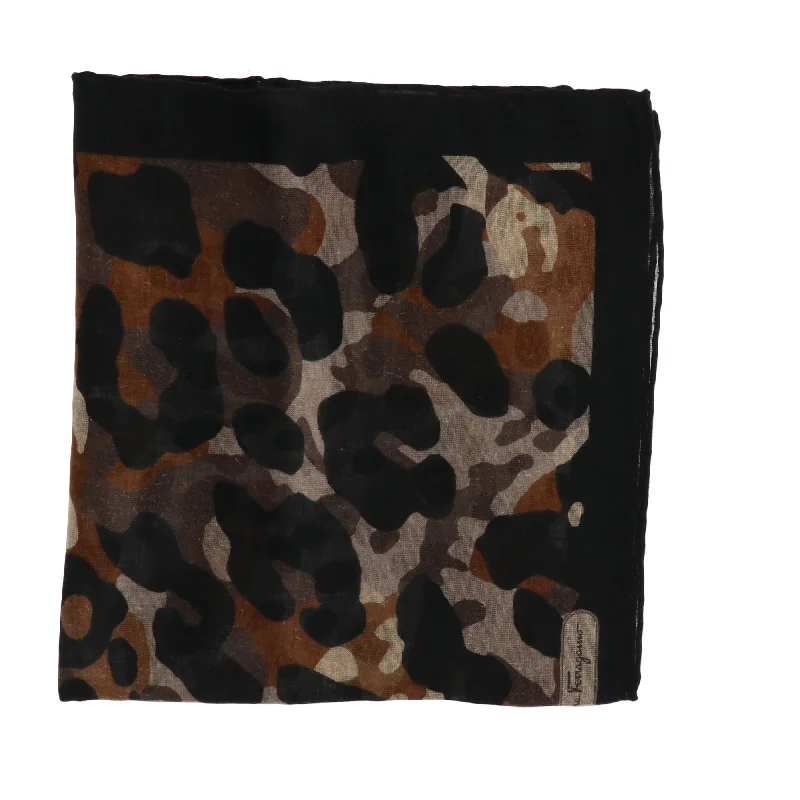 Salvatore Ferragamo Womens Multicolored Scarf