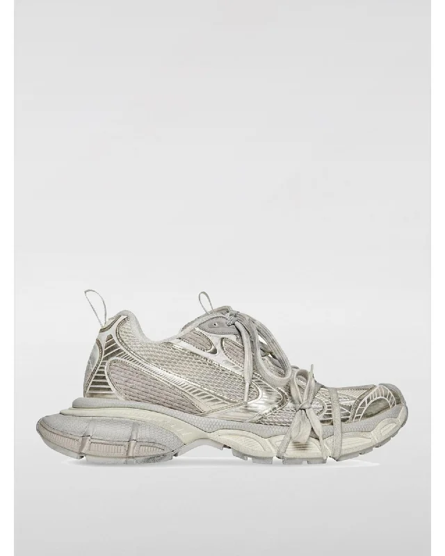Balenciaga Track Sneaker Metallic Layered Women Camel