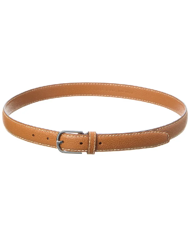 Toteme Stitch Detail Leather Belt
