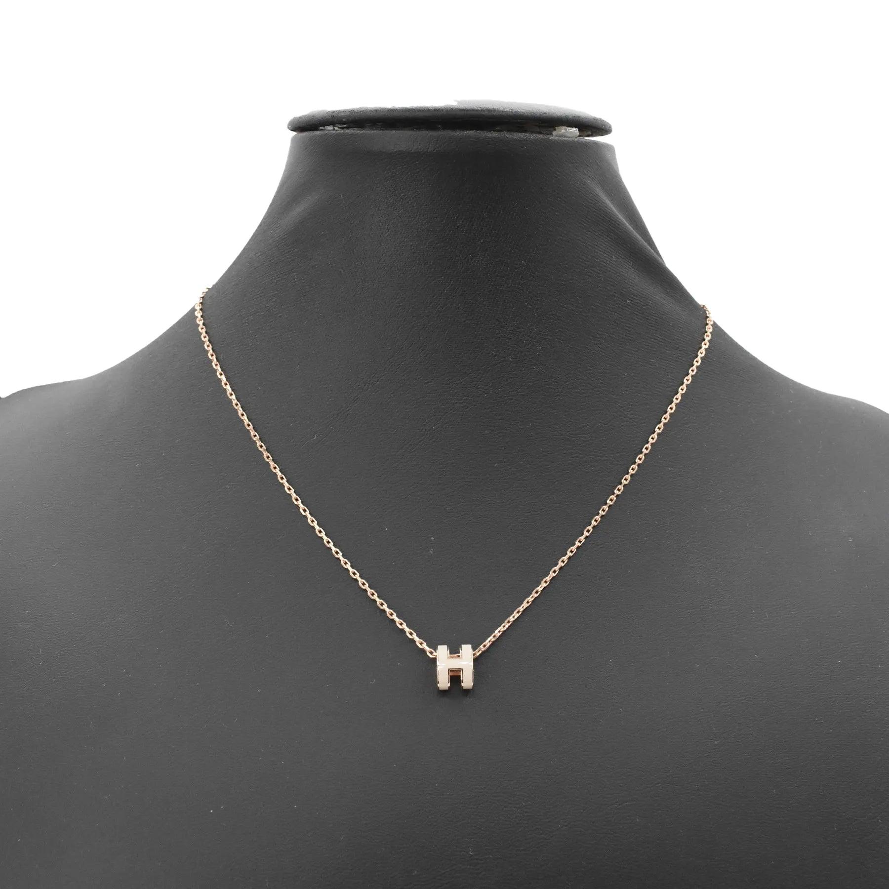 Hermes 'Mini Pop H' Necklace