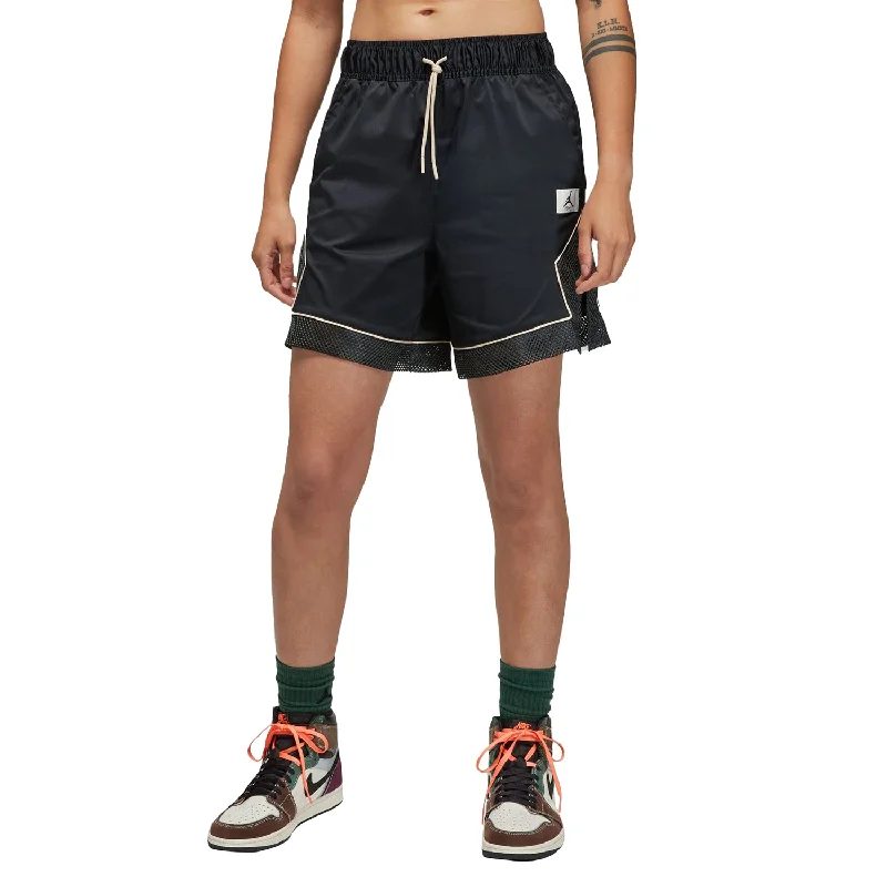 Jordan Essentials Diamond Women's Shorts Black-Dark Smoke Grey