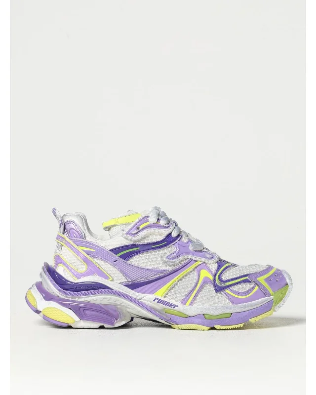Balenciaga Runner Sneakers Casual Design Women Sand