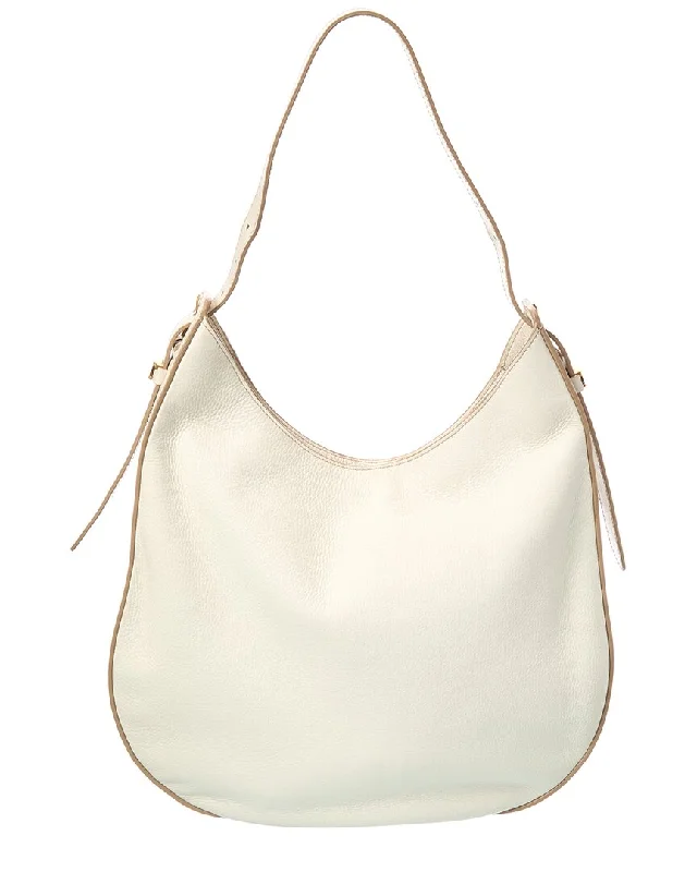 Tod’S Logo Leather Hobo Bag