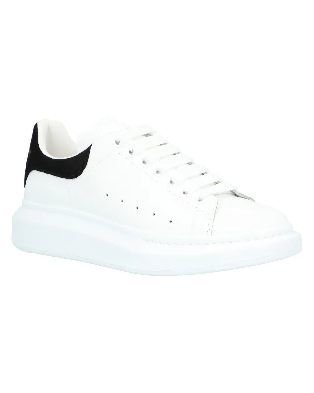 Alexander Mcqueen Oversized Sneakers WhiteBlack Platform Men White | White