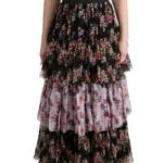 Dolce & Gabbana  Floral Print Long Dress