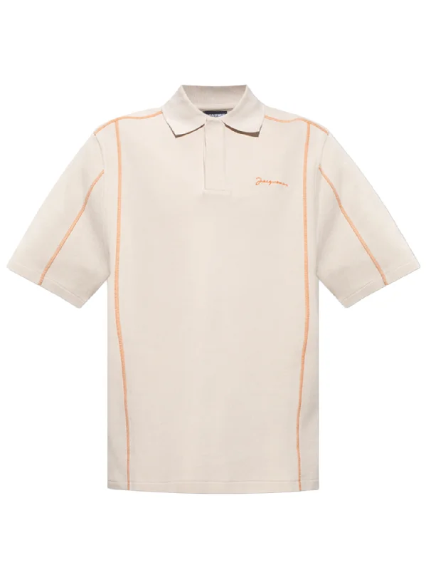 Jacquemus Vanilla Light Beige Le Polo in Beige
