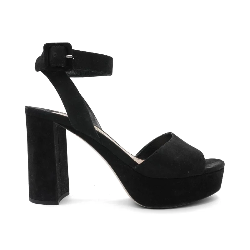 Miu Miu Block Heel Sandals - Women's 37
