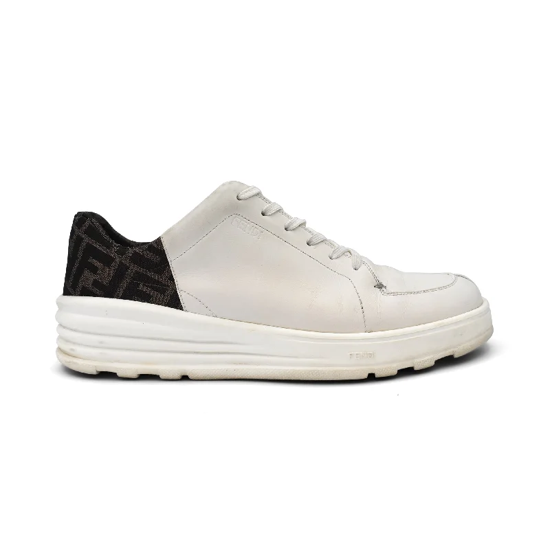 Fendi Zucca Sneakers - Men's 8