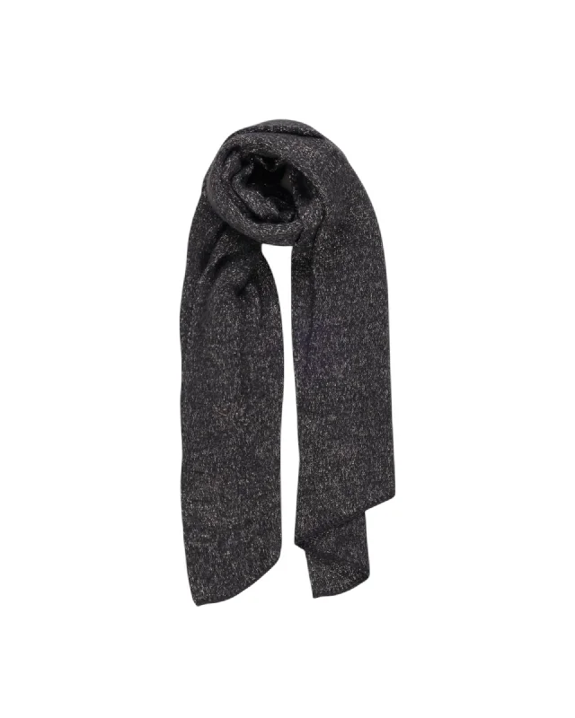 Pieces Textured Knit ScarfModel