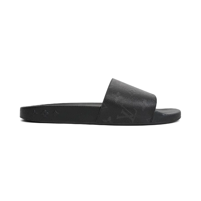 Louis Vuitton Monogram Pool Slides - Men's 8