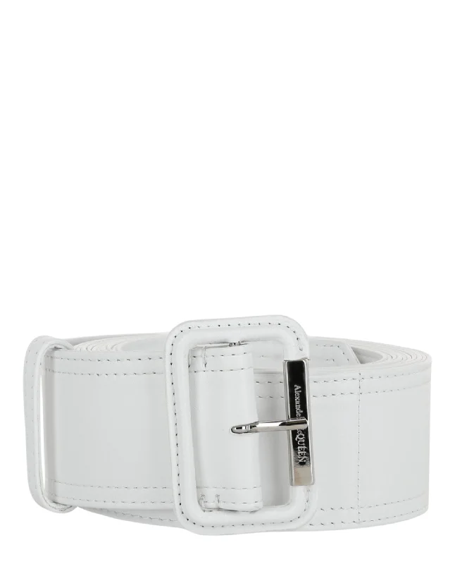 Alexander McQueen Womens Extra Long Trench Belt