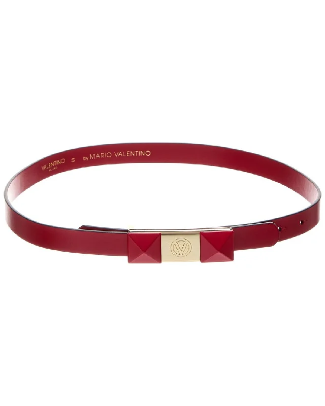 Valentino By Mario Valentino Lea Leather Belt