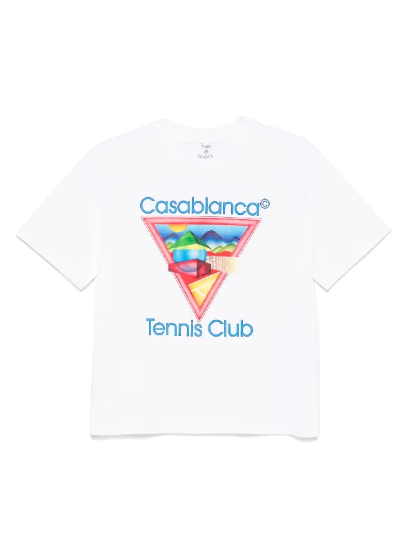 CASABLANCA Tennis club icon t-shirt