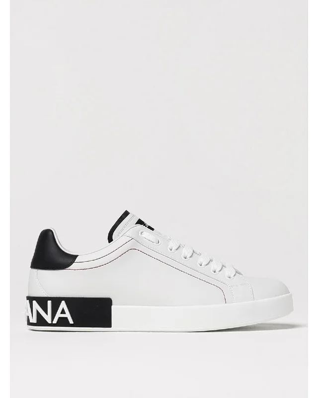 Dolce & Gabbana Dolce Gabbana LowTop Leather Sneakers Men White