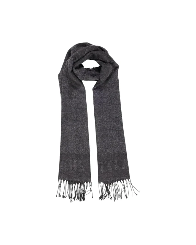 Alviero Martini Prima Classe Elegant Wool Blend Scarf with Acrylic and Viscose