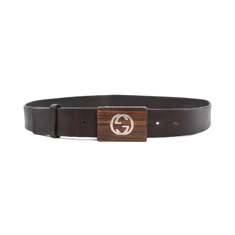 Gucci Leather Belt - 100/40