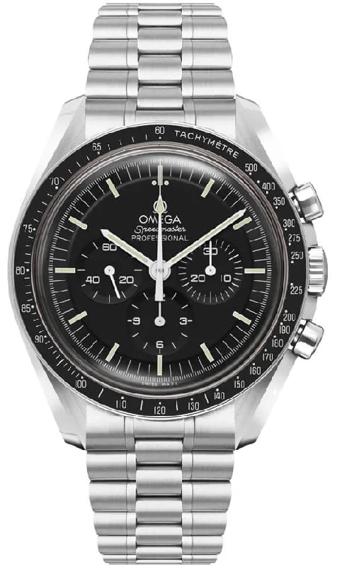 Omega Speedmaster Speedy Moonwatch Black Dial Steel 310.30.42.50.01.001