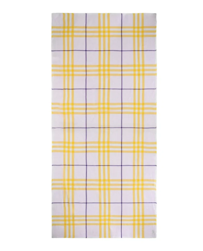 Burberry Womens Checked Wool Scarf