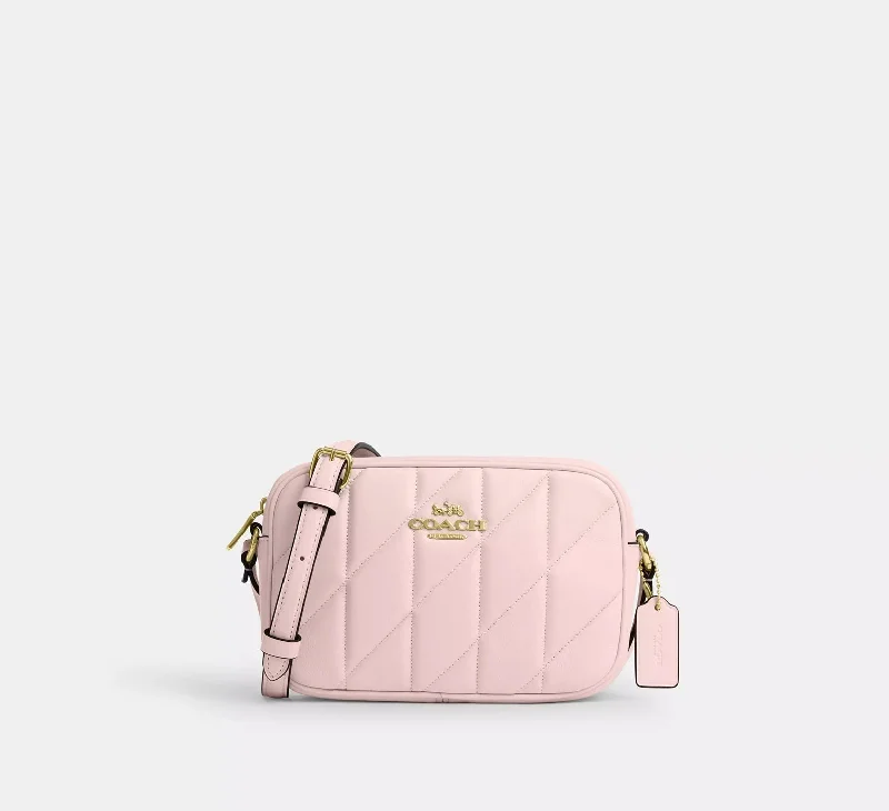 Coach Mini Jamie Camera Bag With Quilting Blush 
