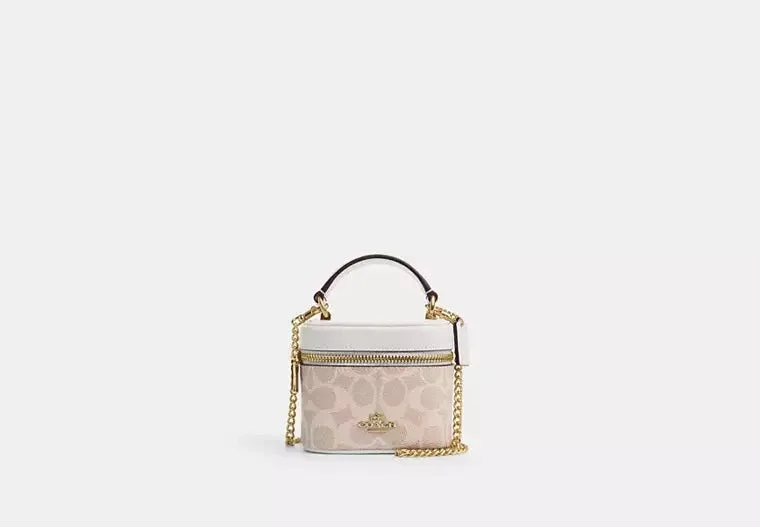 Coach Ava Crossbody Bag In Signature Canvas Chalk 