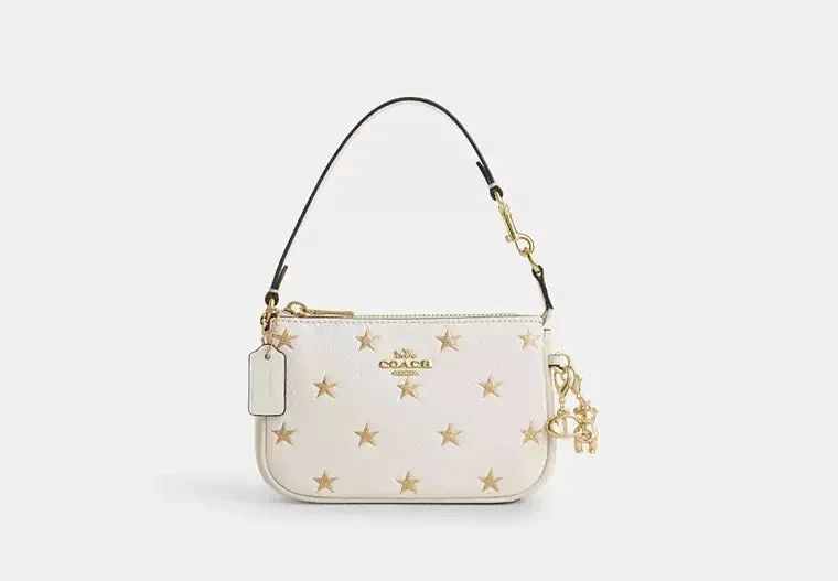 Coach Boxed Nolita Bag 15 With Star Print Chalk 