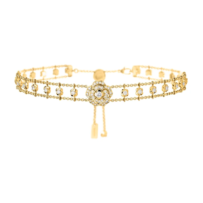 CHANEL Bouton de Camélia Choker
