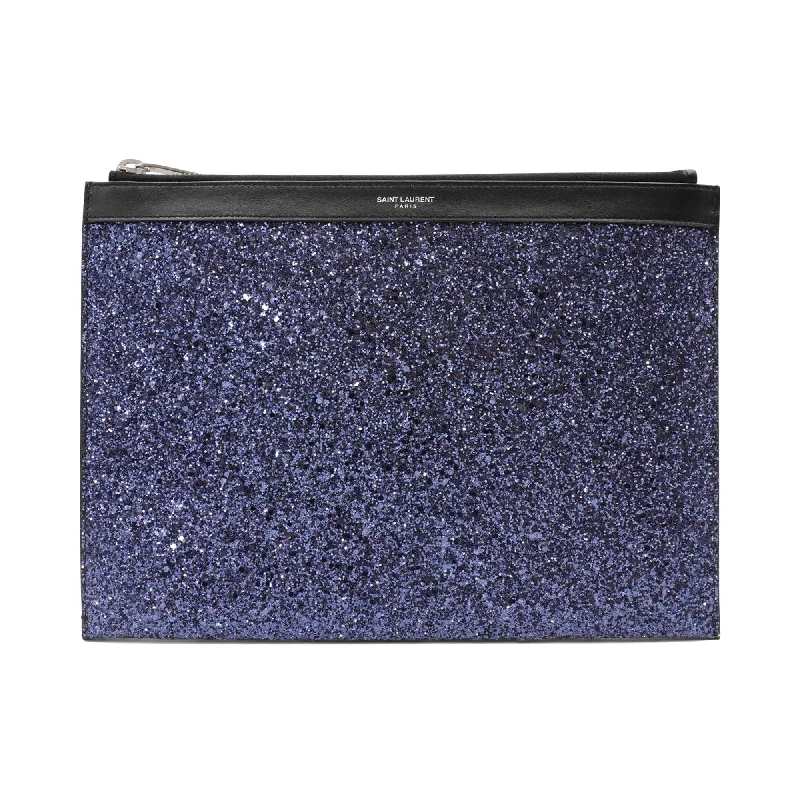 Saint Laurent 'Glitter' Pouch