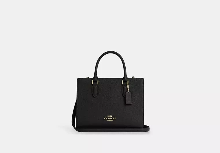 Coach Maggie Small Tote Bag Black 