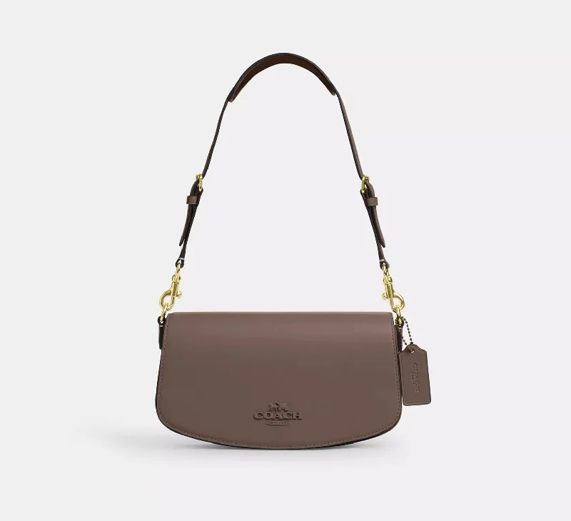 Coach Andrea Shoulder Bag Dark Stone 