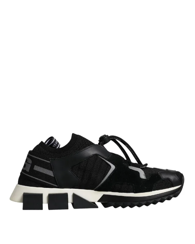 Dolce & Gabbana Logo Print Sorrento Sneakers with Lace-Up Closure